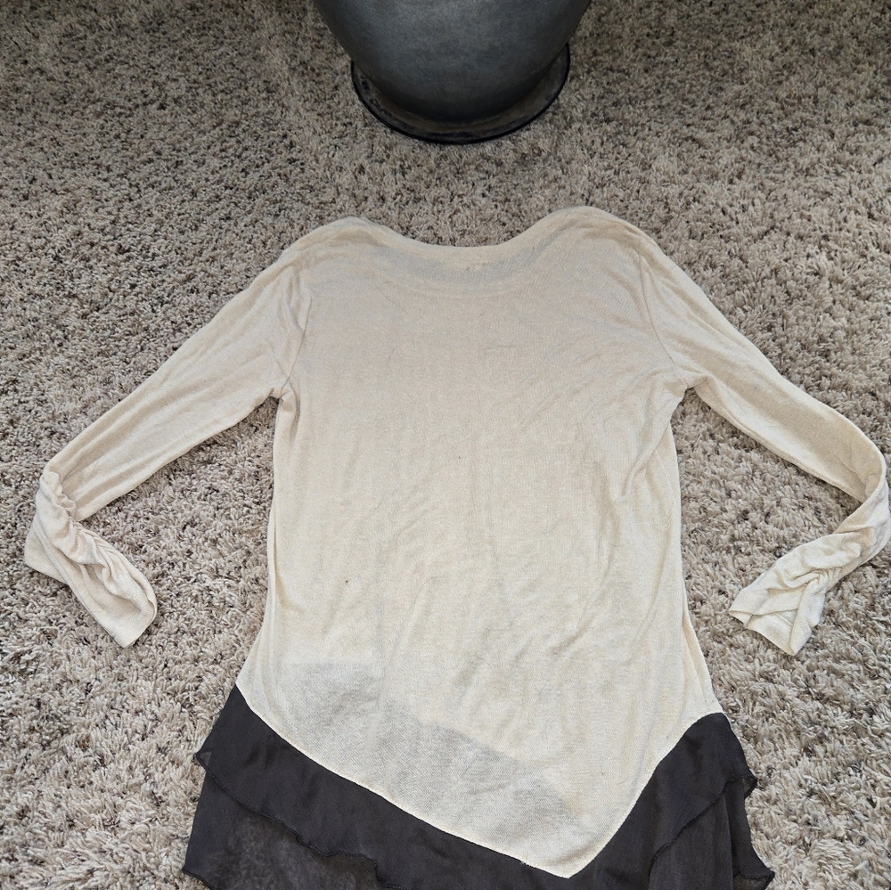 Madison & Berkeley asymmetrical long sleeve Women's Sz Lg - Picture 10 of 10